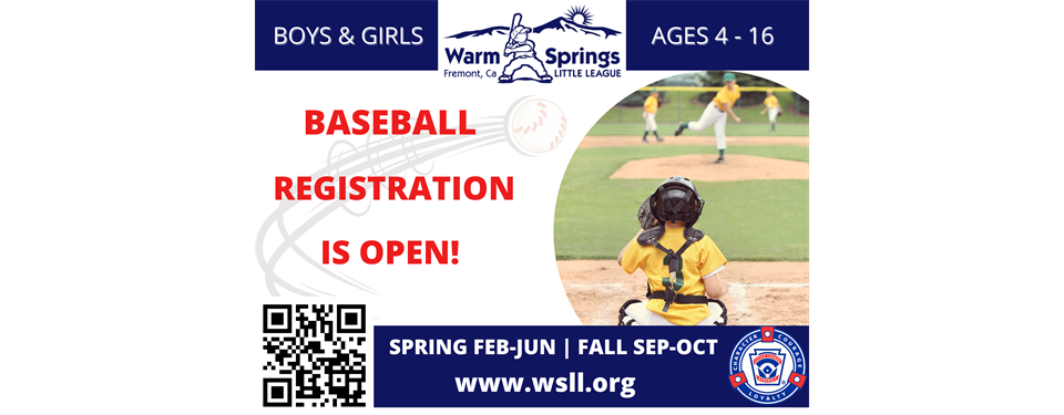 Fall Ball Registration is open